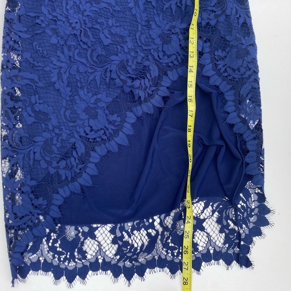For Love and Lemons Maui Waui Blue Lace Skirt Set - Picture 15 of 16